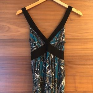 Beautiful patterned dress!